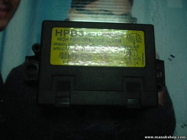 Steuergerät Wegfahrsperre Alarmmodul METASYTEM 12V HPB3SC1 A000471 REV.04