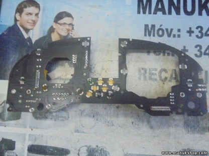 Diagramm des Tachometers Audi 80 90 B3 B4 VDO 993087485 993 087 485