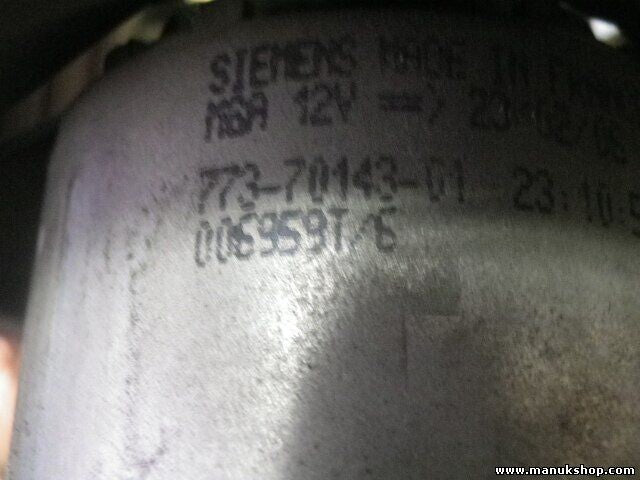 Gebläsemotor Opel Vectra C SIEMENS VALEO 7737014101 773.70141.01 7737014301