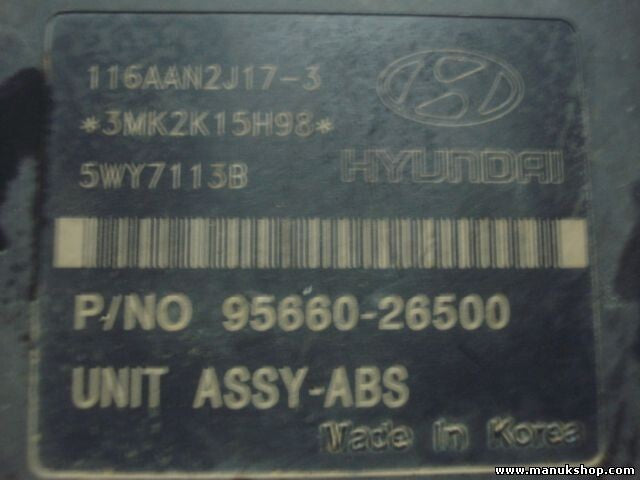 Hydraulikblock Hyundai Santa FE 5890026150 58900-26150 9566026500 BH60101110