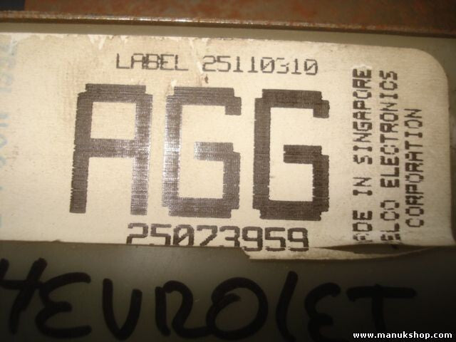GR Steuergerät Tempomat Chevrolet Blazer S10 25073959 25110310