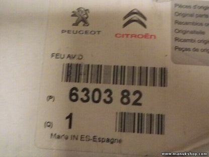 Nebelscheinwerfer  Peugeot Partner 1996-2002 630382 6303 82