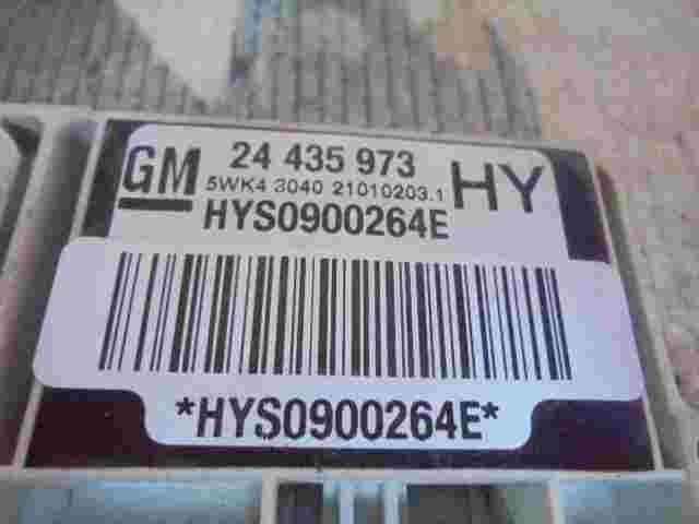 Airbagsensor Airbagsteuergerät Vectra B GM 24435973HY 24435973 HY HYS0900264E