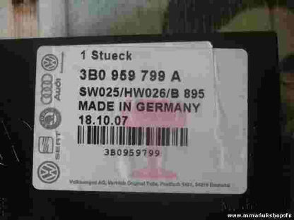 Komfortsteuergerät KSG Passat 3B 3B0959799A 3B0 959 799 A 3BO959799A 3B0959799
