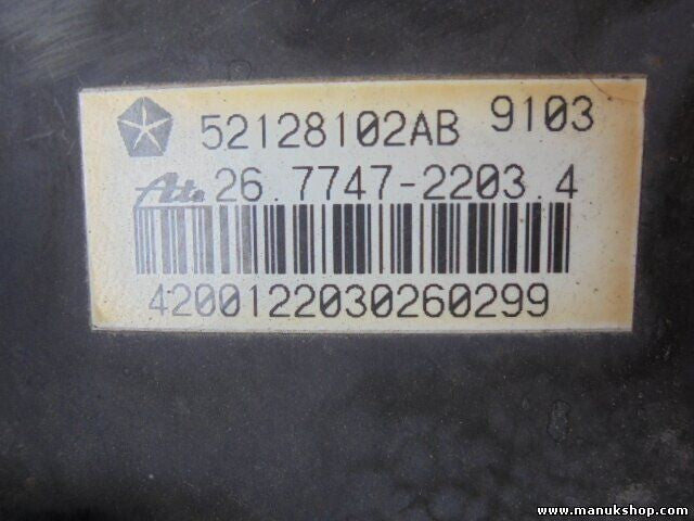 Bremskraftverstärker Jeep Grand Cherokee II WJ, WG 3.1 52128102AB 26774722034