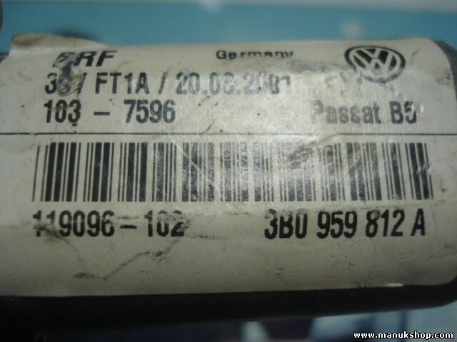 Fensterheber motor VW Volkswagen Passat B5 3B0959812A 3B0 959 812 A 3BO959812A