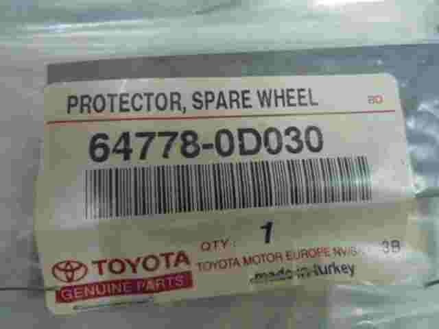 Protector Spare Whee Toyota Yaris 647780D030 64778-0D030