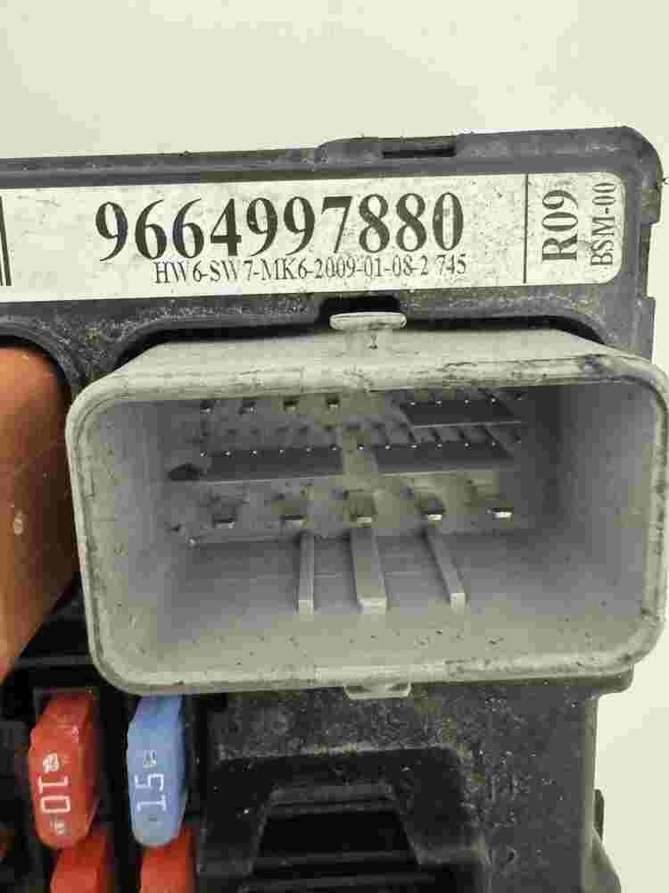Sicherungskasten Peugeot 207 Citroen Picasso 9664997880 96 649 978 80 BSM00R09