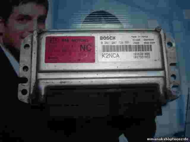 Motorsteuergerät Kia Shuma K2NC18881A 26SA0000 1038301096 1037351933 0261207734