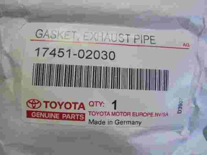 Gasket Exhaust Pipe  Toyota Avensis Corolla  1745102030  17451-02030