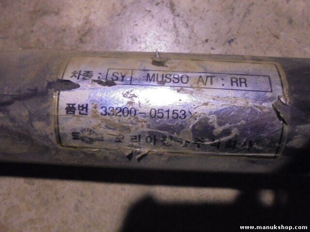 Kardanwelle Kardan hinten SsangYong Musso Korando 2.9 1996-2000 3320005153X