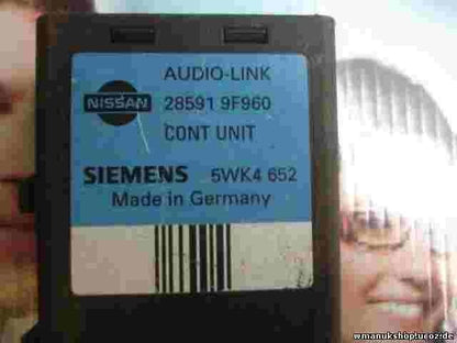 Steuergerät Nissan Primera P11 1,6 16V 285919F960 28591 9F960 SIEMENS 5WK4652