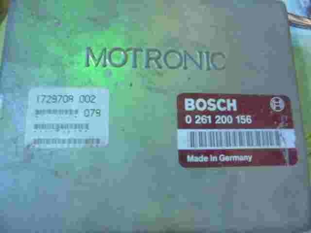 Motorsteuergerät  BMW 750i 850i 1729708002 1729708 002 BOSCH 0261200156