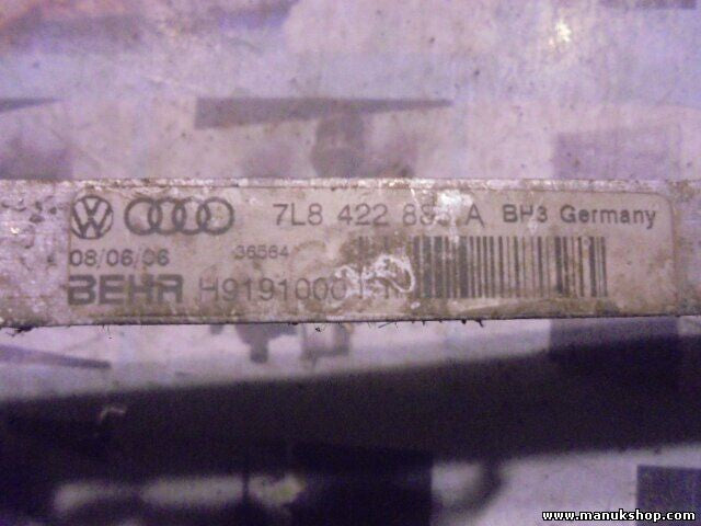 Ladeluftkühler Audi Q7 2006 7L8422885A 7L8422885 BH3 H9191000 BEHR