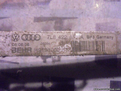 Ladeluftkühler Audi Q7 2006 7L8422885A 7L8422885 BH3 H9191000 BEHR