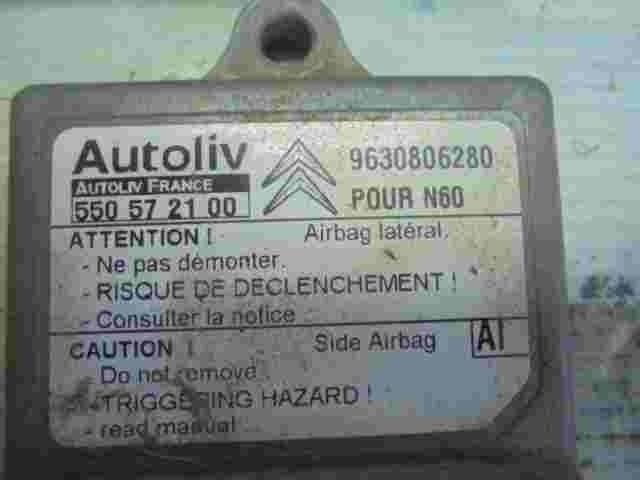 Airbagsensor Airbagsteuergerät  Citroen Xsara Picasso (AI) 9630806280 550572100