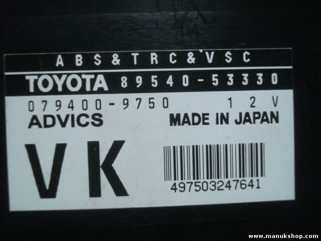 Steuergerät Lexus 220D IS TOYOTA 8954053330 ADVICS 0794009750 079400-9750