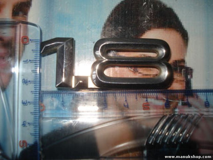 Emblem Logo Audi 1.8 6 cm