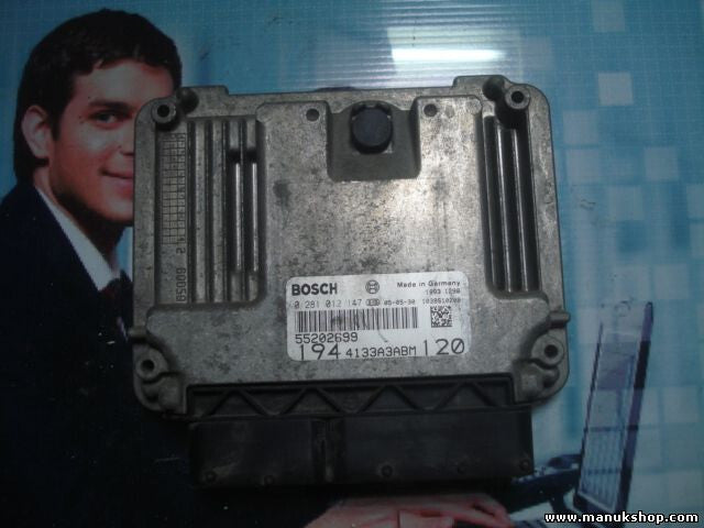 Motorsteuergerät Fiat Croma 194 0281012147 0 281 012 147 55202699 4133A3ABM
