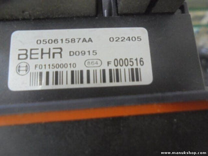Widerstand Heizung Chrysler 300C Dodge 2005 05061587AA F011500010 D0915 BEHR