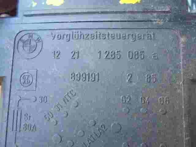 Glühzeitsteuergerät Vorglührelais  BMW 5 E34 E28 E30 1285085 899191 5031 NTC