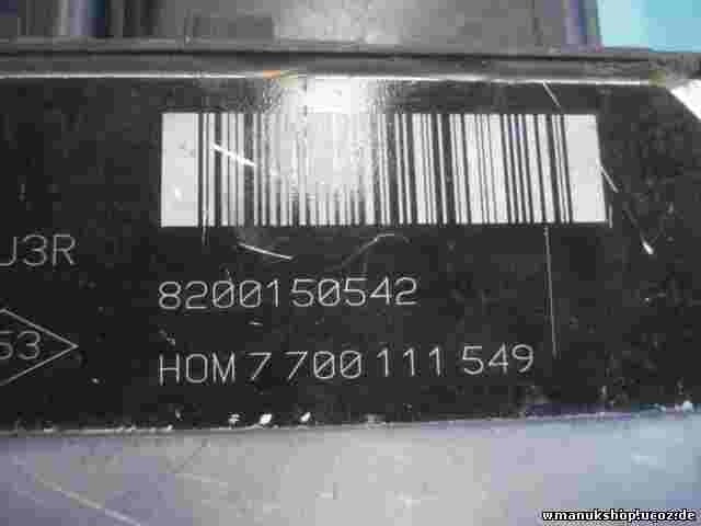 Motorsteuergerät Renault Kangoo 2001 1.9 R04010030H LUCAS 8200150542 7700111549