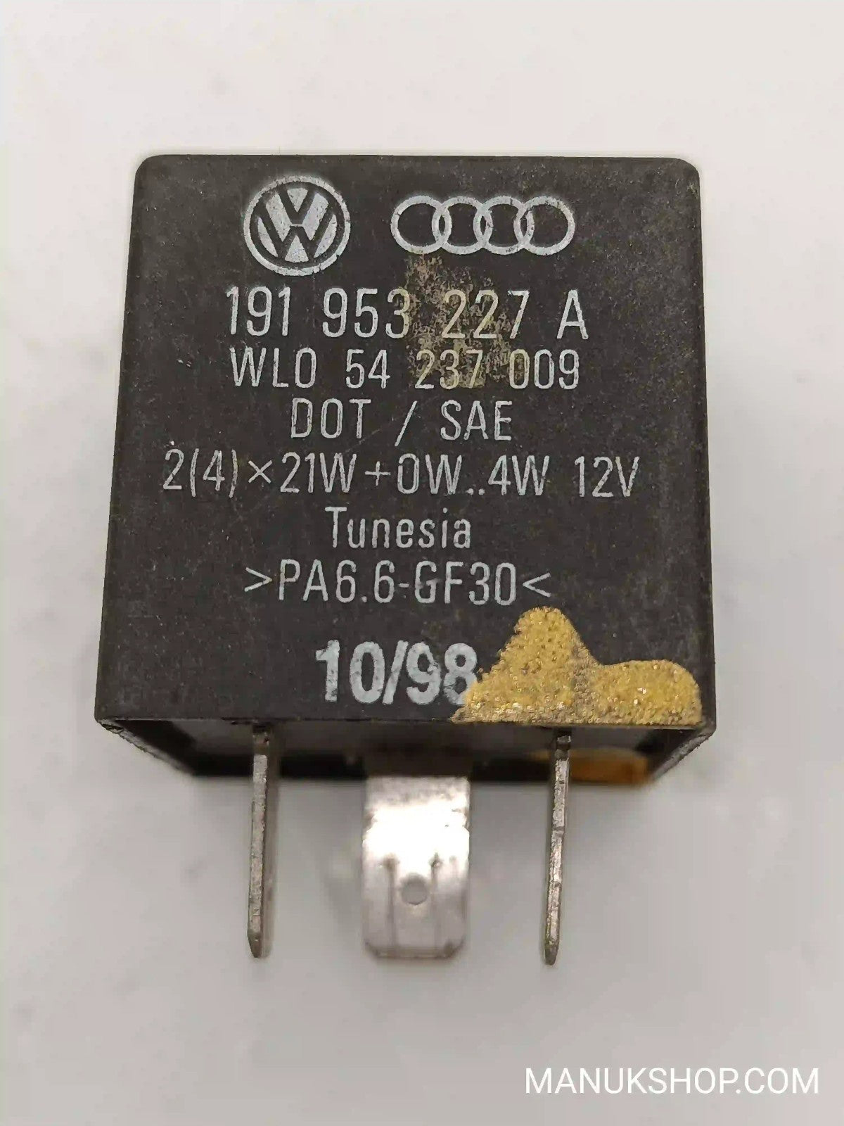 Warnblinker Relais VW Golf Jetta Passat 191953227A 191 953 227 A 54237009