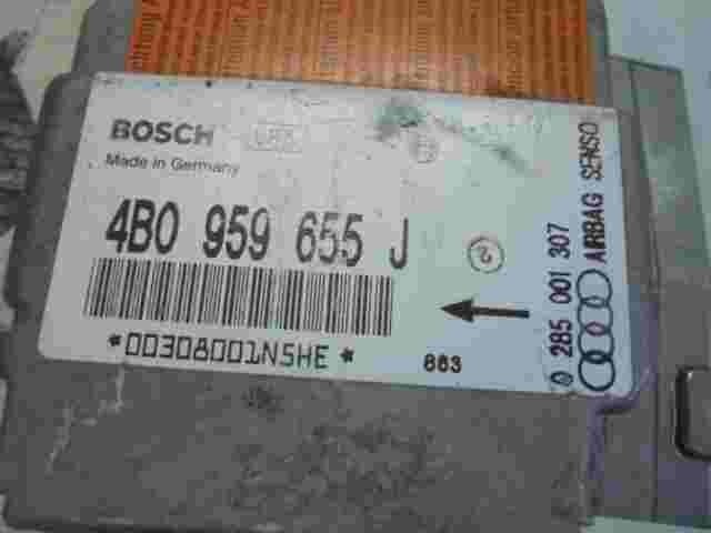 Airbagsensor Airbagsteuergerät Audi A6 S6 4B 4B0959655J BOSCH 0285001307 (863)