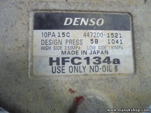Klimakompressor Toyota Hilux 2.4 4WD 4472001521 10PA15C 5B 1041 ND-0IL8 HFC134a