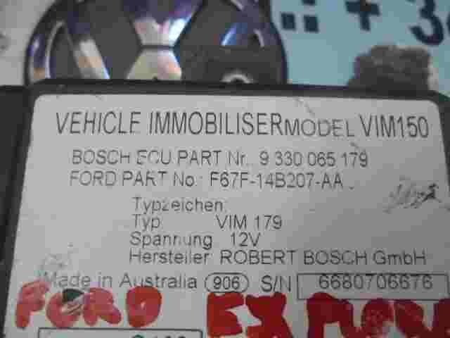 Steuergerät Wegfahrsperre Alarmmodul Jaguar Ford F67F14B207AA 9330065179