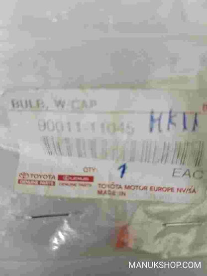 Bulb With Cap Toyota Celica 180 Corolla 120 9001111045 90011-11045