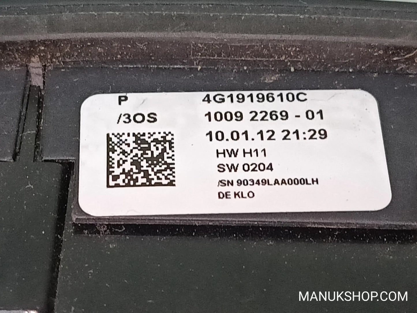 Mittelkonsole Abdeckung  Audi A6 4G1919610C 1009226901 1001122129 HWH11 SW0204