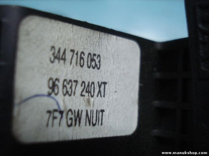Schalter Radiobedienung Peugeot 207 206 346244013 346 244 013 96637240XT
