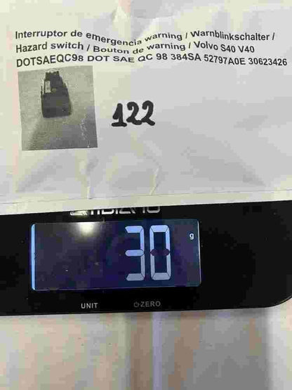 Warnblinkschalter Volvo S40 V40 DOTSAEQC98 DOT SAE QC 98 384SA 52797A0E 30623426