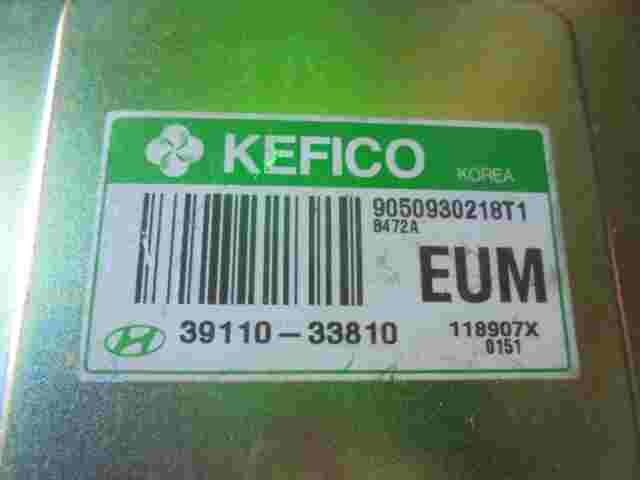 Motorsteuergerät  Kia Joice 2.0 3911033810 39110-33810 KEFICO EUM KEFICO 118907X