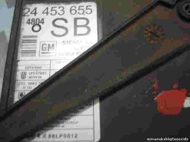 Steuergerät Zentralverriegelung Opel Corsa C 24453655 GM 313203739 5WK48664A
