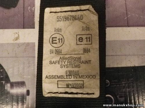 Sicherheitsgurt Gurt Jeep Grand Cherokee 55196788AD 55196788 AD