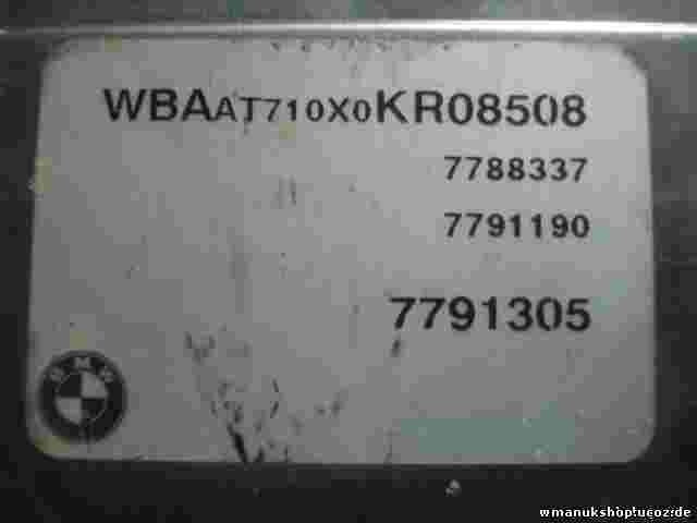 Motorsteuergerät BMW E46 7791190 DDE 7791305 7788337 1039S01010 BOSCH 0281010565