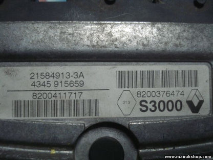 Motorsteuergerät Renault Modus S3000 8200376474 8200411717 215849133A