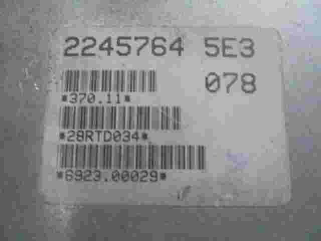 Motorsteuergerät  BMW 5 E34 525 2244735  2245764 5E3 BOSCH 0281001184 28RTD034