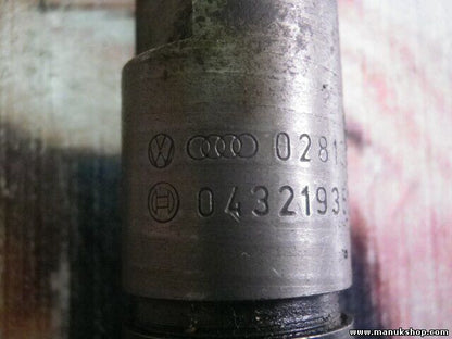 Einspritzdüse injektor VW Skoda Seat 028 130 203 E 028130203E BOSCH 0432193598