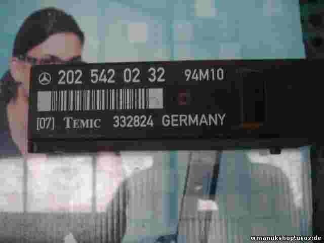 Lichtmodul Fussraummodul Mercedes-Benz W202 93M1 2025420232 94M10 TEMIC 332824