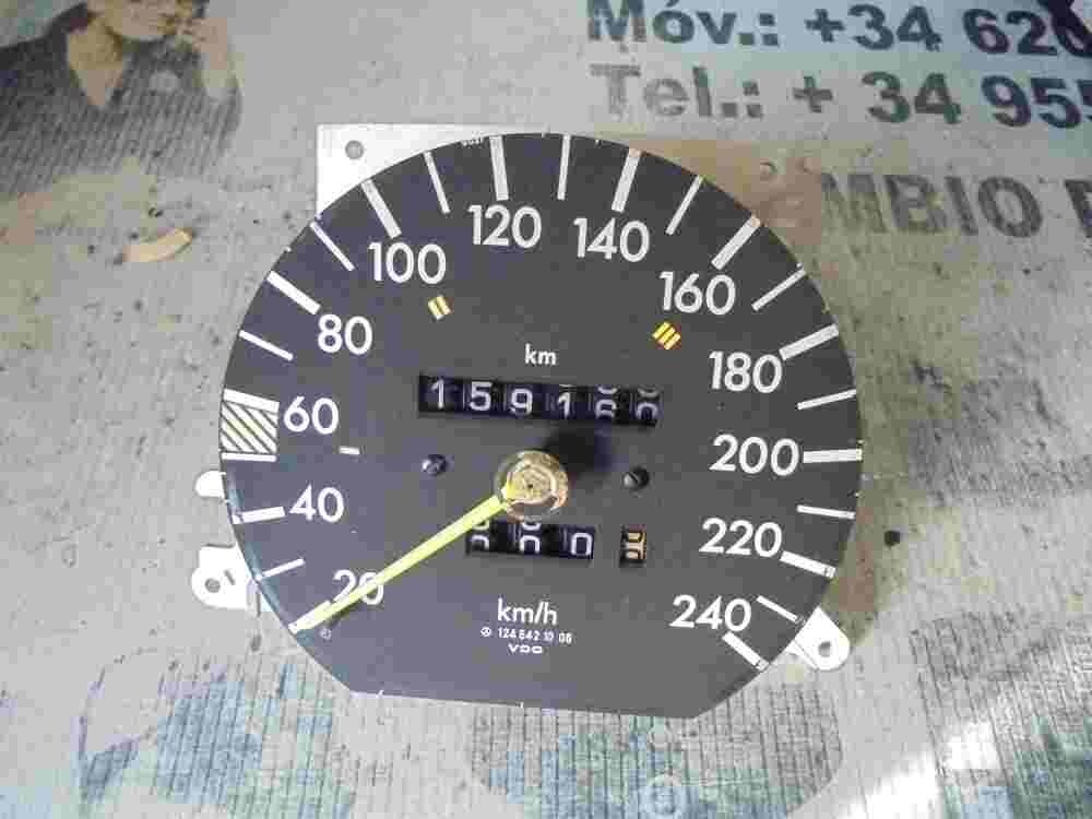 Tachometer Mercedes-Benz W124 1245421006 124 542 10 06 VDO 1244407747