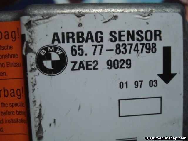 Airbagsensor Airbagsteuergerät BMW E36 TEMIC 65778374798 65 77 8374798 ZAE29029