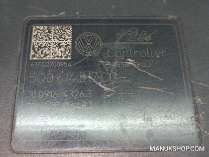 ABS Hydraulikblock VW Volkswagen 5Q0614517CG 10022009984 10091643263 10062536481