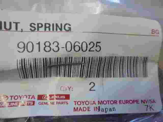 Nut Spring / Toyota Land Cruiser Prado 9018306025 90183-06025