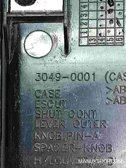 Lüftungsdüse Nissan Qashqai 30490001 3049-0001