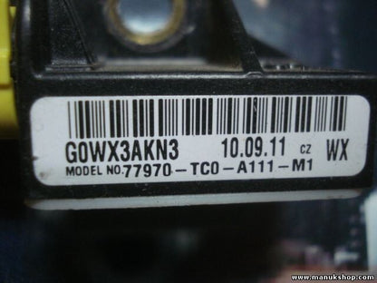 Airbagsensor Airbagsteuergerät Honda Accord 08-2012 77970-TC0-A111-M1