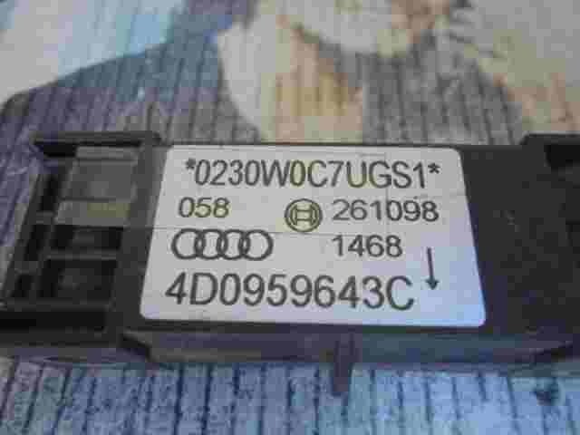 Airbagsensor Airbagsteuergerät Audi A8 D2 4D0959643C 0230W0C7UGS1