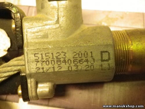 Gurtschloss Gurtschnapper vorne rechts Renault RX4 7700840664J  AC94 515123